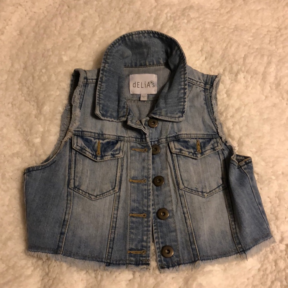 Crop Jean Jacket - Picture 2 of 3